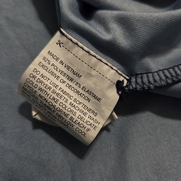 Callaway Polo Shirt Mens 3X Blue Opti-Dri Performance Golf Stretch Swing Tech - Picture 7 of 9